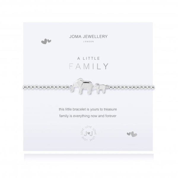 JOMA A LITTLE FAMILY SILVER BRACELET