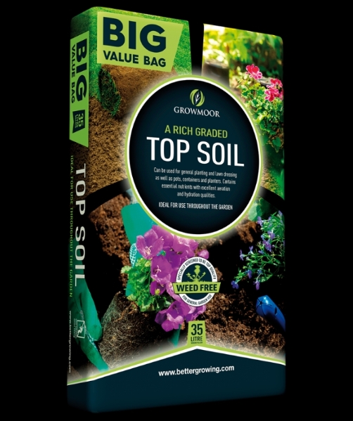 GROWMOOR TOP SOIL 35L