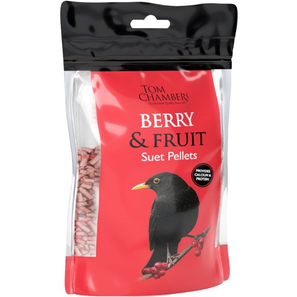 TOM CHAMBERS BERRY & SUET PELLETS 0.9KG