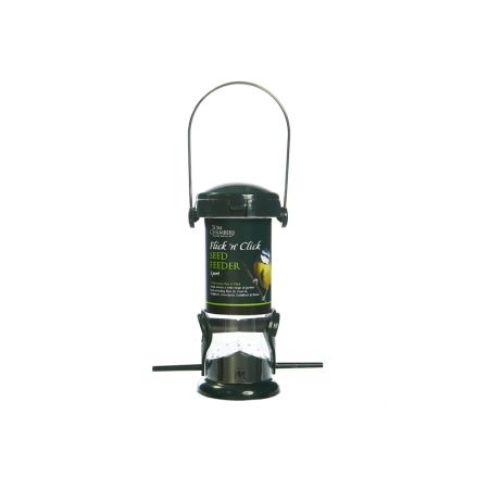 TOM CHAMBERS FLICK N CLICK SEED FEEDER