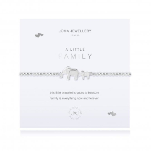 JOMA A LITTLE FAMILY SILVER BRACELET