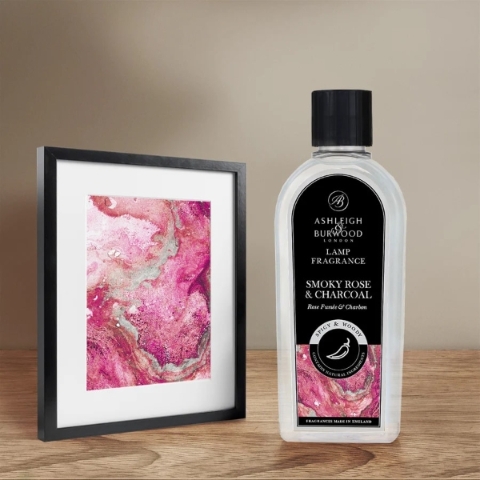 ASHLEIGH & BURWOOD SMOKY ROSE & CHARCOAL LAMP FRAGRANCE